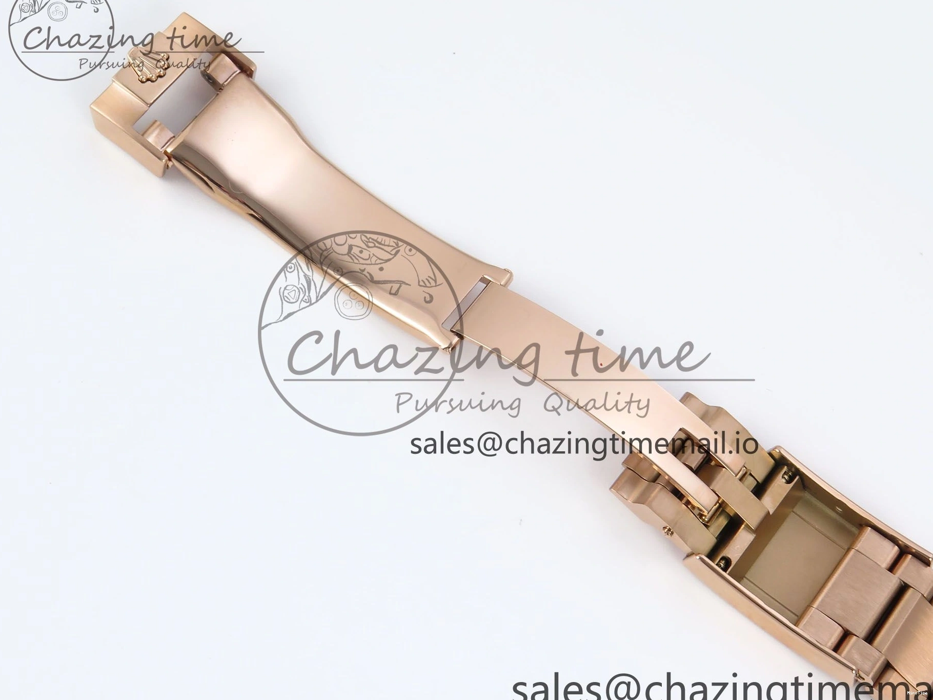 MiroTime 0215 EyeCatching Daytona 126505 QF 1:1 Best Edition Black RG Diamonds Dial on RG Braclet SH4131 V 715